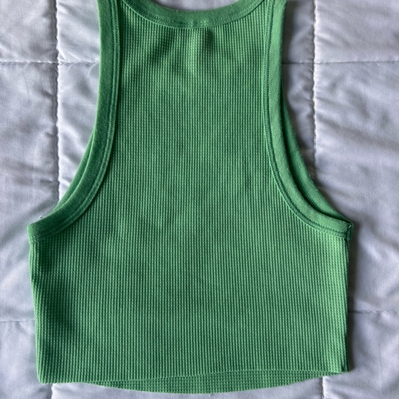 Garage Waffle knit Newport Racerback Tank π±πβπ©π - Picture 4 of 4